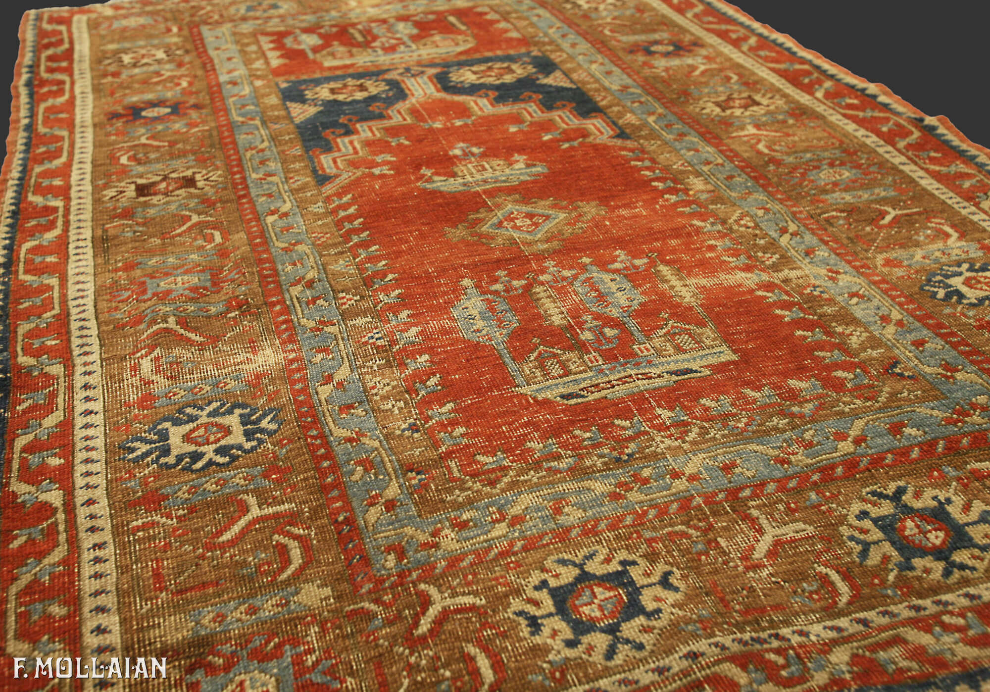 Antique Turkish Ladik Rug (163x113 cm)